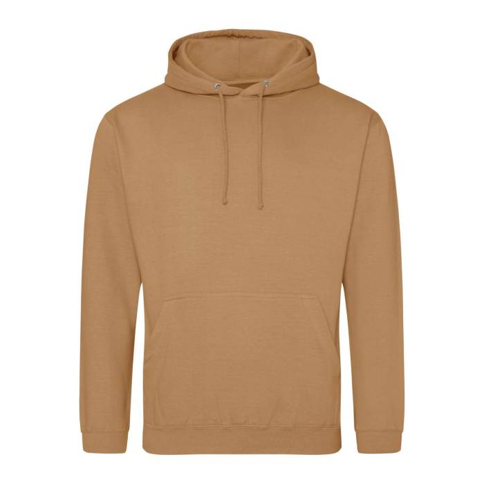 COLLEGE HOODIE - Caramel Latte, #A37C68<br><small>UT-awjh001cal-4xl</small>