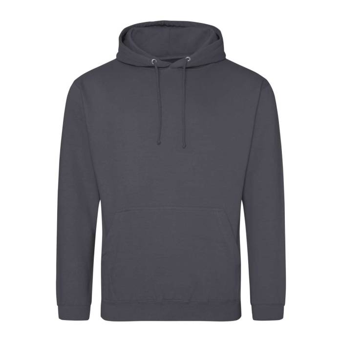 COLLEGE HOODIE - Charcoal, #51545D<br><small>UT-awjh001ch-2xl</small>