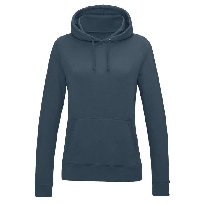 WOMEN`S COLLEGE HOODIE - Airforce Blue, #4F758B<br><small>UT-awjh001farb-2xl</small>