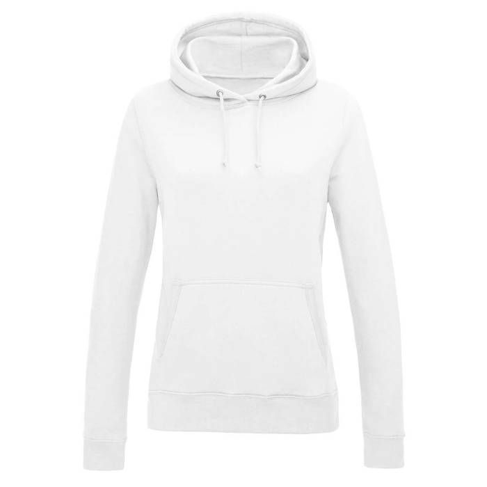 WOMEN`S COLLEGE HOODIE - Arctic White, #FFFFFF<br><small>UT-awjh001fawh-2xl</small>