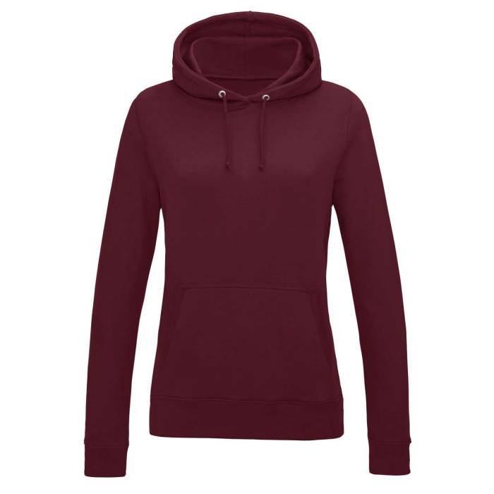 WOMEN`S COLLEGE HOODIE - Burgundy, #672146<br><small>UT-awjh001fbu-2xl</small>