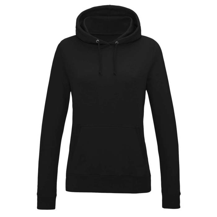 WOMEN`S COLLEGE HOODIE - Deep Black, #000000<br><small>UT-awjh001fdbl-2xl</small>