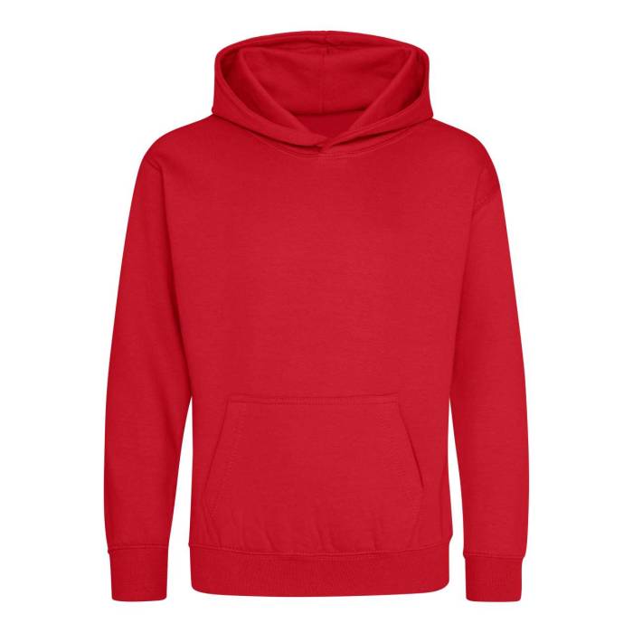 KIDS HOODIE - Fire Red, #BA0C2F<br><small>UT-awjh001jfr-1/2</small>