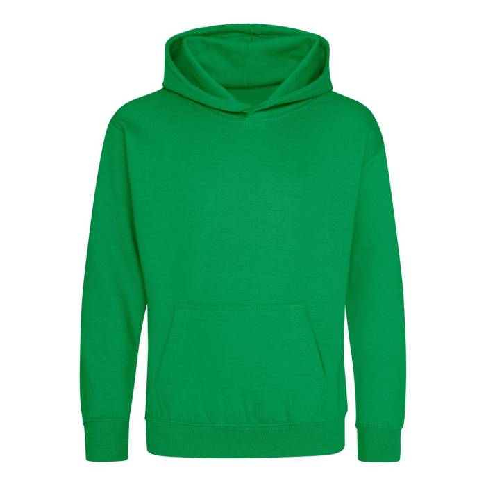 KIDS HOODIE - Kelly Green, #009A44<br><small>UT-awjh001jkl-1/2</small>