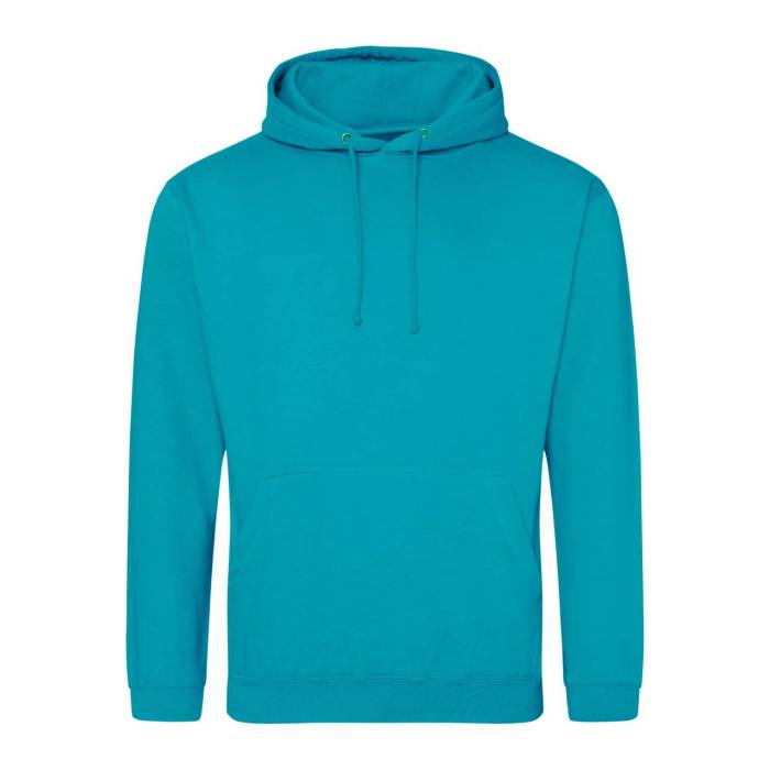 COLLEGE HOODIE - Lagoon Blue, #29A891<br><small>UT-awjh001lgb-2xl</small>