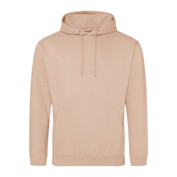 COLLEGE HOODIE - Peach Perfect, #FDD0BD<br><small>UT-awjh001peap-2xl</small>