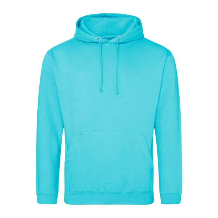 COLLEGE HOODIE - Turquoise Surf, #00C1D5<br><small>UT-awjh001ts-2xl</small>