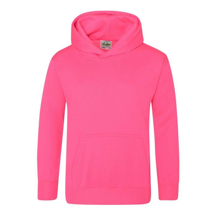 KIDS ELECTRIC HOODIE - Electric Pink, #FD698E<br><small>UT-awjh004jepi-7/8</small>