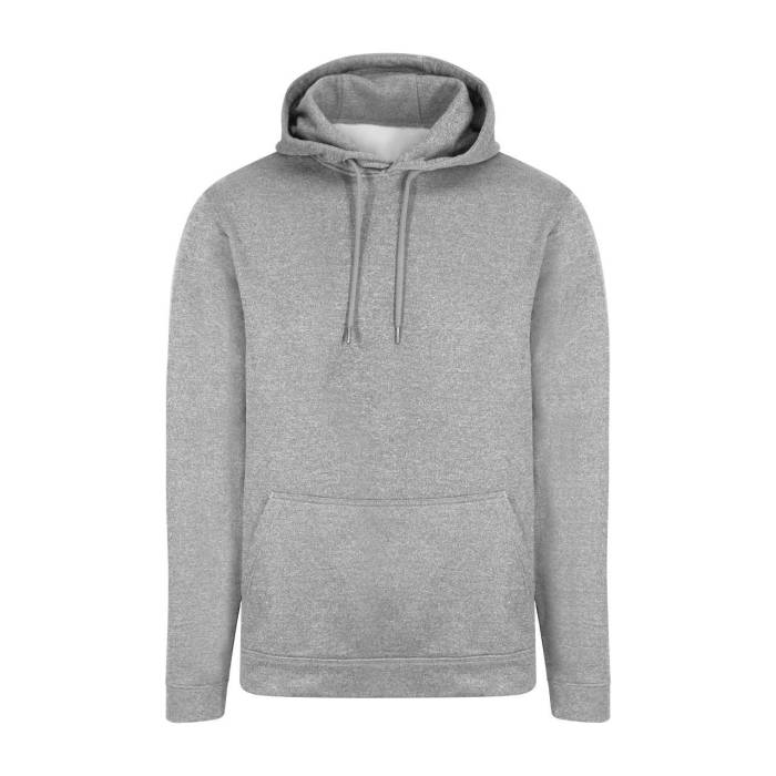 SPORTS POLYESTER HOODIE - Grey Melange, #A5ACAF<br><small>UT-awjh006gm-2xl</small>