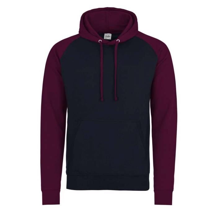 BASEBALL HOODIE - Oxford Navy/Heather Grey, #13294B/#A2AAAD<br><small>UT-awjh009onv/hgr-l</small>
