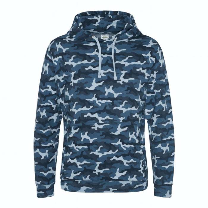 CAMO HOODIE - Grey Camo, #A2AAAD/#000000/#ffffff<br><small>UT-awjh014grc-s</small>