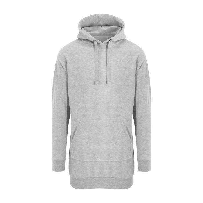 HOODIE DRESS - Heather Grey, #A2AAAD<br><small>UT-awjh015hgr-2xl</small>