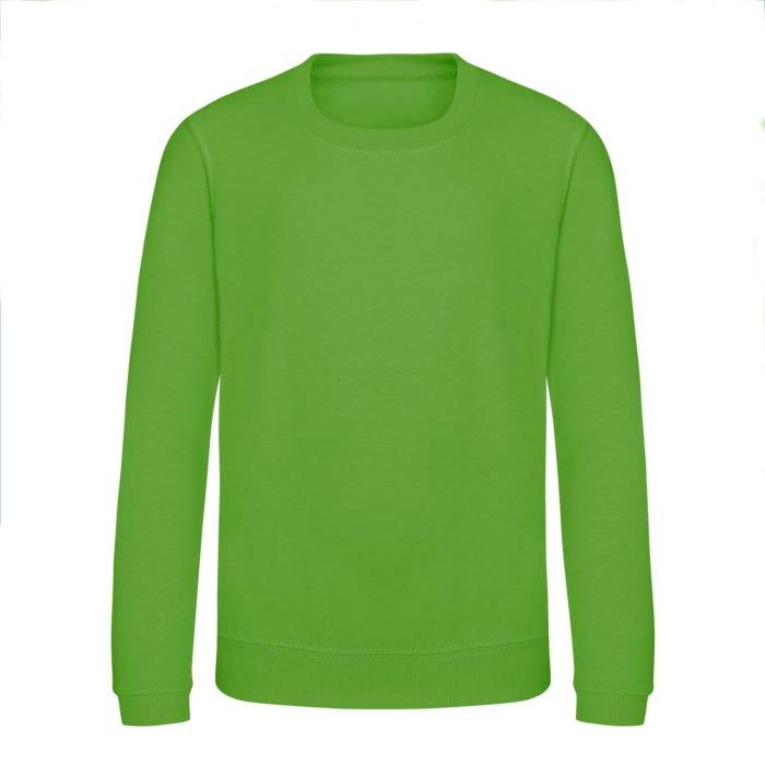 KIDS AWDIS SWEAT - Lime Green, #78BE20<br><small>UT-awjh030jlig-1/2</small>