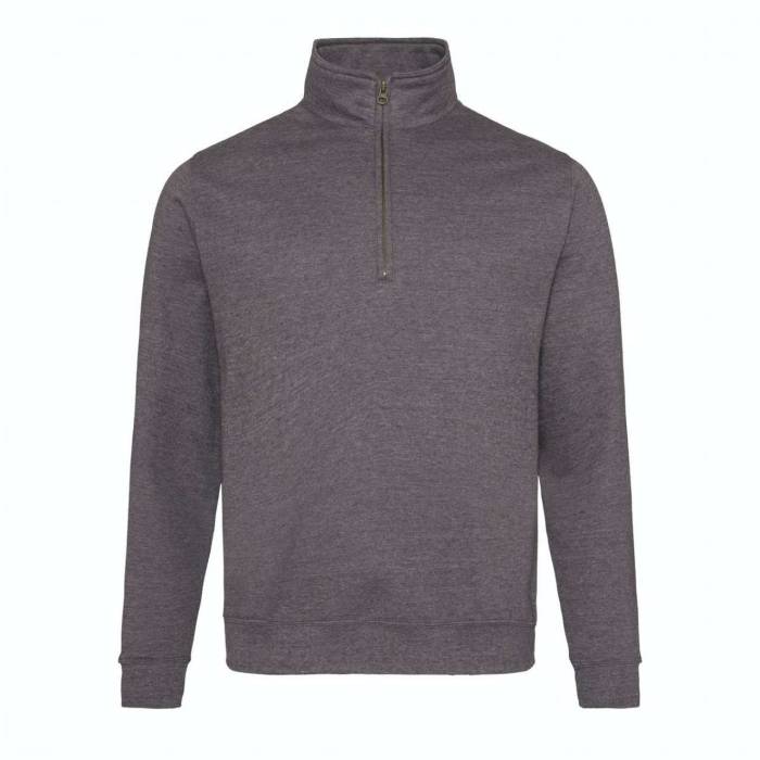 SOPHOMORE 1/4 ZIP SWEAT - Charcoal, #51545D<br><small>UT-awjh046ch-2xl</small>
