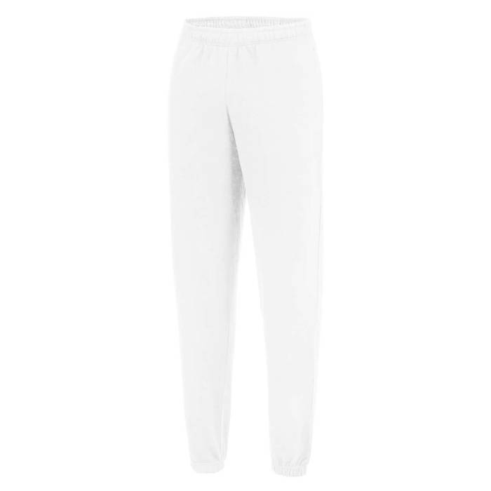 COLLEGE CUFFED JOGPANTS - Arctic White, #FFFFFF<br><small>UT-awjh072awh-2xl</small>