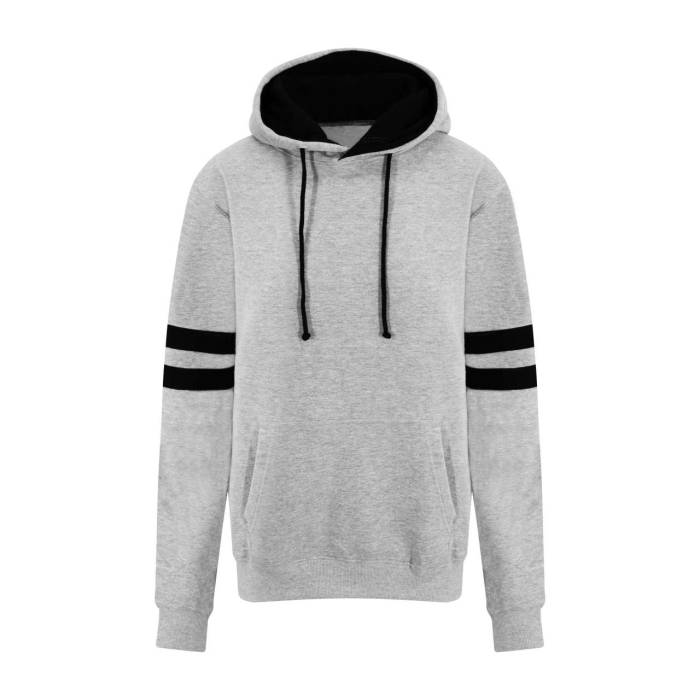 GAME DAY HOODIE - Heather Grey/Deep Black, #A2AAAD/#000000<br><small>UT-awjh103hgr/dbl-2xl</small>