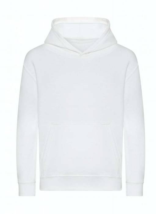 KIDS ORGANIC HOODIE - Arctic White, #FFFFFF<br><small>UT-awjh201jawh-l</small>