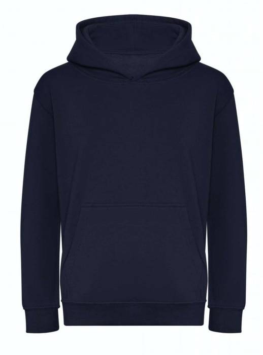 KIDS ORGANIC HOODIE - New French Navy, #081F2C<br><small>UT-awjh201jnfrnv-l</small>