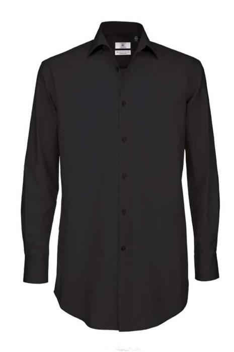 B&C BLACK TIE LSL /MEN