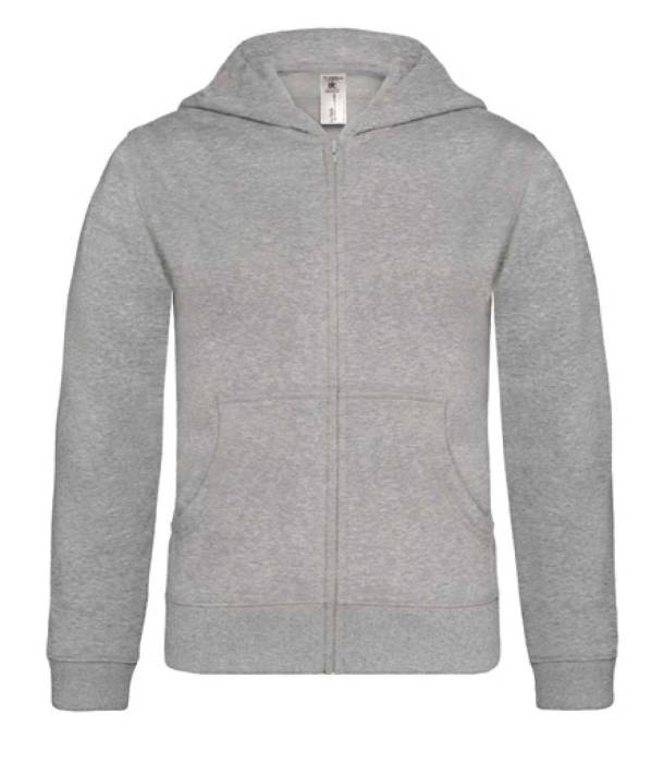 B&C HOODED FULL ZIP /KIDS