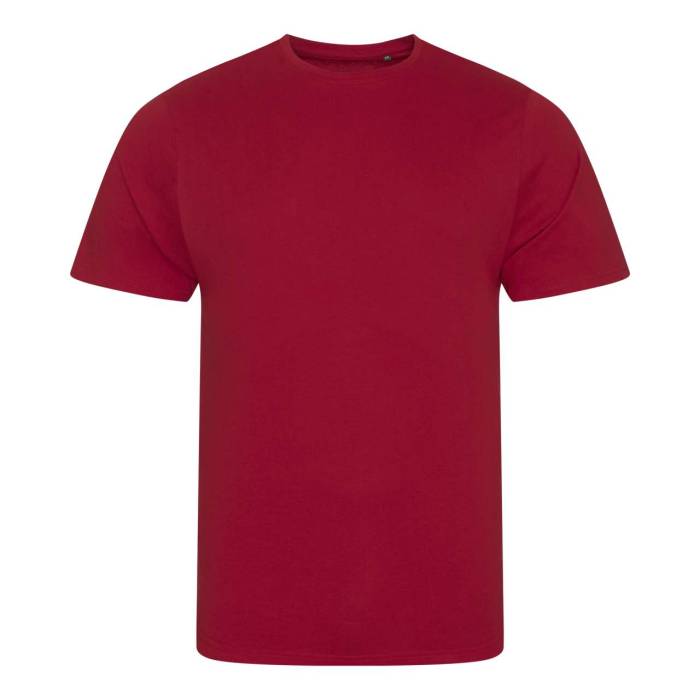 CASCADES ORGANIC TEE - Fire Red, #BF2B45<br><small>UT-ea001fr-s</small>