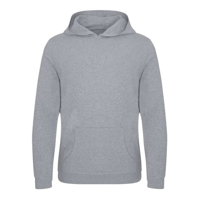 LUSAKA SUSTAINABLE HOODIE - Heather Grey, #B9B9B7<br><small>UT-ea040hgr-2xl</small>