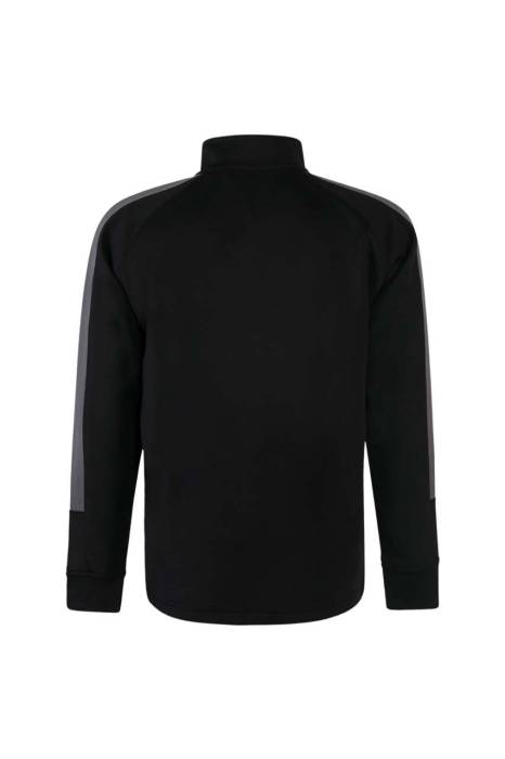 KID`S KNITTED TRACKSUIT TOP - Black/Gunmetal Grey, #000000/#676767<br><small>UT-fhlv873bl/gmt-11/12</small>