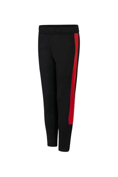 KID`S KNITTED TRACKSUIT PANTS - Red/White, #DB0C2D/#FFFFFF<br><small>UT-fhlv883re/wh-11/12</small>