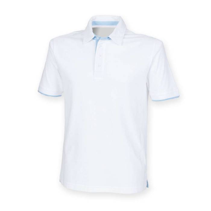 MEN'S CONTRAST POLO SHIRT