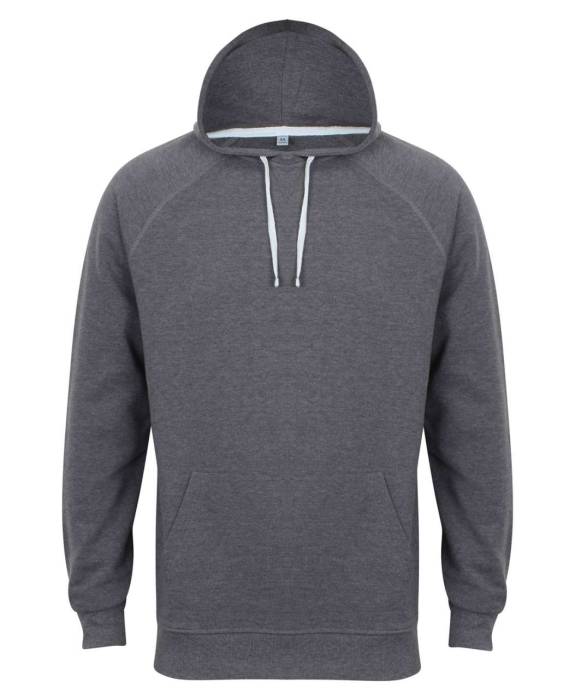 MEN`S FRENCH TERRY HOODIE - Charcoal Marl, #63666A<br><small>UT-fr832cma-s</small>