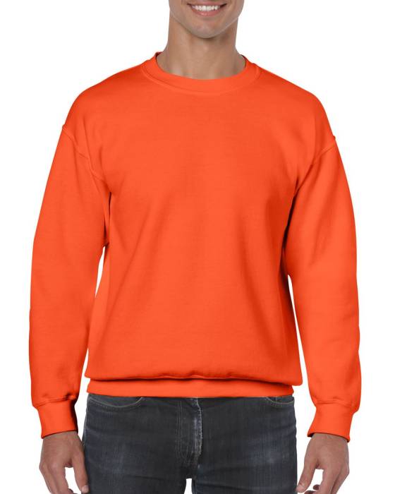 HEAVY BLEND™ ADULT CREWNECK SWEATSHIRT - Orange, #DF6426<br><small>UT-gi18000or-4xl</small>