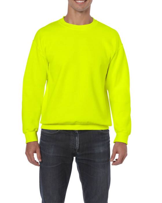 HEAVY BLEND™ ADULT CREWNECK SWEATSHIRT - Safety Green, #C6D219<br><small>UT-gi18000sfg-3xl</small>