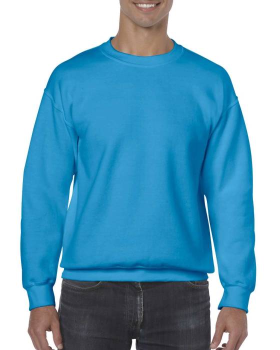 HEAVY BLEND™ ADULT CREWNECK SWEATSHIRT - Sapphire, #0077B5<br><small>UT-gi18000sh-3xl</small>