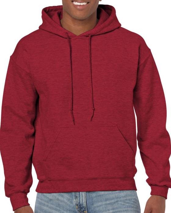 HEAVY BLEND™ ADULT HOODED SWEATSHIRT - Antique Cherry Red, #971B2F<br><small>UT-gi18500acy-2xl</small>