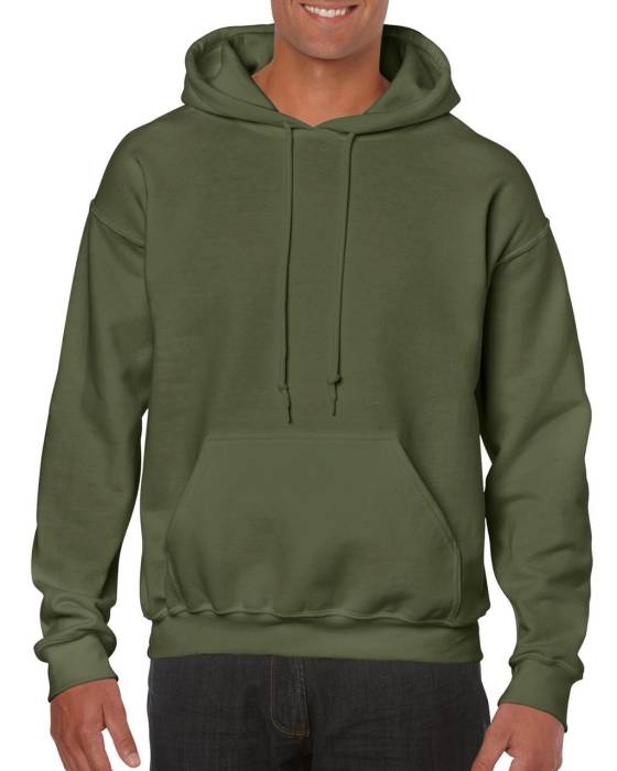 HEAVY BLEND™ ADULT HOODED SWEATSHIRT - Military Green, #63655A<br><small>UT-gi18500mi-4xl</small>