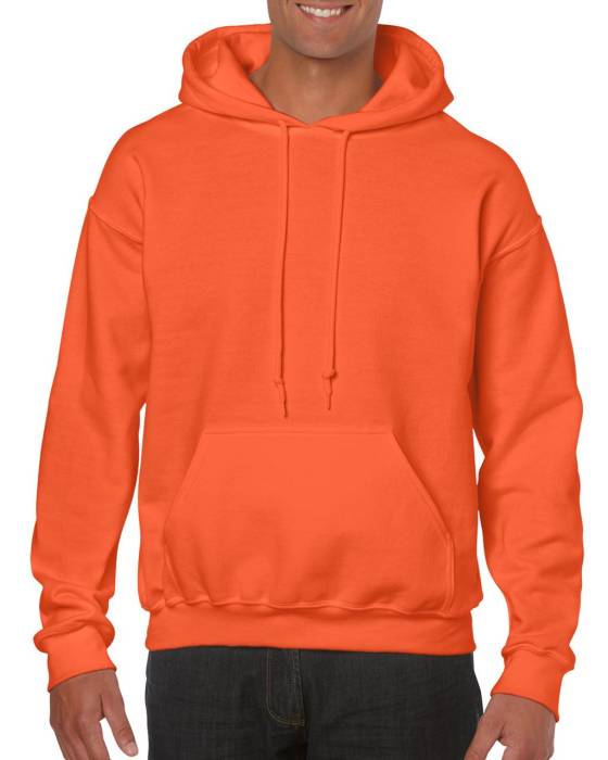 HEAVY BLEND™ ADULT HOODED SWEATSHIRT - Orange, #DF6426<br><small>UT-gi18500or-5xl</small>