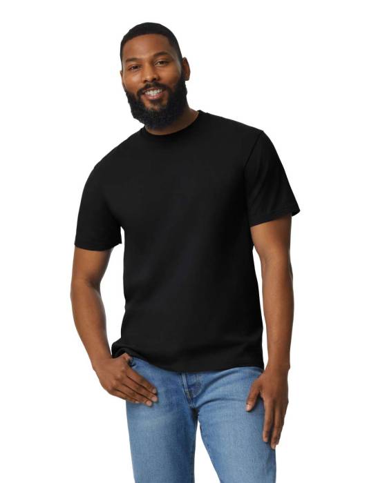 LIGHT COTTON ADULT T-SHIRT - Black, #25282A<br><small>UT-gi3000bl-m</small>