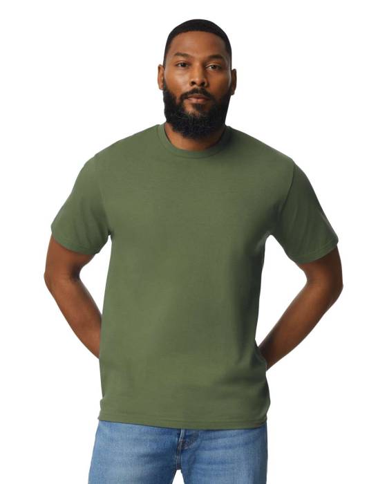 LIGHT COTTON ADULT T-SHIRT - Military Green, #63655A<br><small>UT-gi3000mi-l</small>