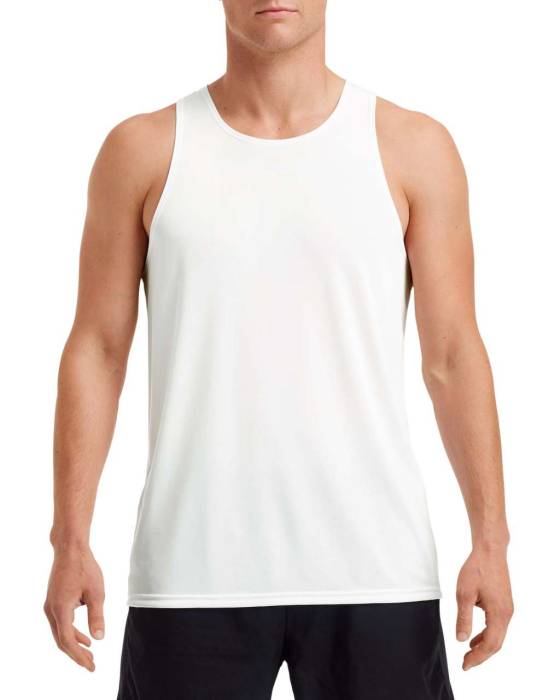 PERFORMANCE® ADULT CORE SINGLET - White, #FFFFFF<br><small>UT-gi46200wh-2xl</small>