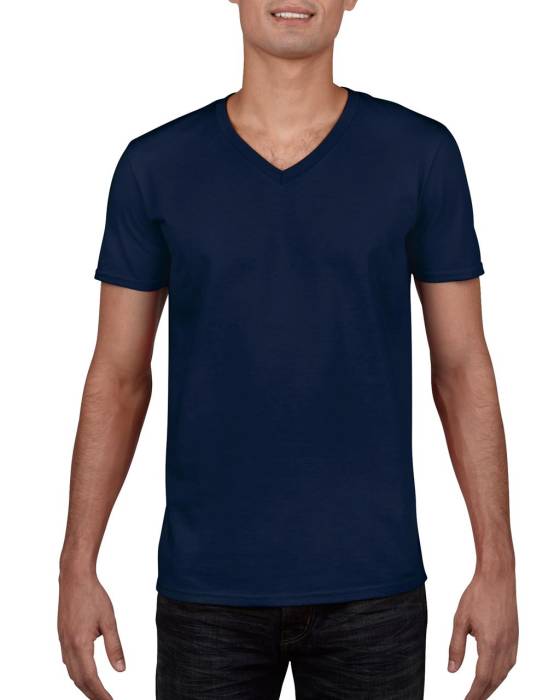 SOFTSTYLE® FELNŐTT V-NYAKÚ PÓLÓ - Navy, #263147<br><small>UT-gi64V00nv-2xl</small>