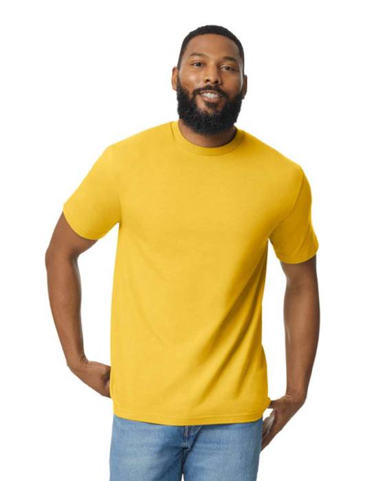 SOFTSTYLE® MIDWEIGHT ADULT T-SHIRT - Daisy, #fed141<br><small>UT-gi65000da-l</small>