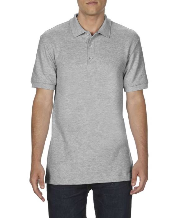 PREMIUM COTTON® ADULT DOUBLE PIQUÉ POLO - RS Sport Grey, #97999B<br><small>UT-gi85800sp-l</small>