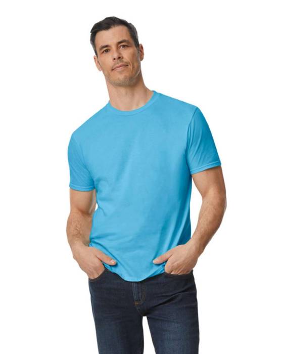 SOFTSTYLE® ADULT T-SHIRT - Baby Blue, #69B3E7<br><small>UT-gi980bblu-s</small>