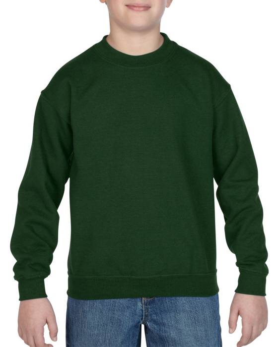 HEAVY BLEND™ YOUTH CREWNECK SWEATSHIRT - Forest Green, #273B33<br><small>UT-giB18000fo-m</small>