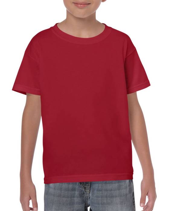 HEAVY COTTON™ YOUTH T-SHIRT - Cardinal Red, #8D2838<br><small>UT-giB5000cr-l</small>