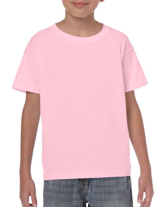 HEAVY COTTON™ YOUTH T-SHIRT - Light Pink, #E4BED2<br><small>UT-giB5000lp-l</small>