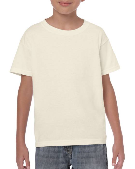 HEAVY COTTON™ YOUTH T-SHIRT - Natural, #DCD6C1<br><small>UT-giB5000na-s</small>