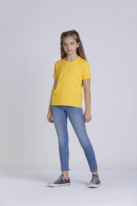 SOFTSTYLE® YOUTH T-SHIRT - Dark Heather, #3F4444<br><small>UT-gib64000dh-l</small>