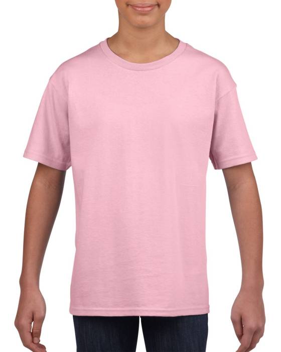 SOFTSTYLE® YOUTH T-SHIRT - Light Pink, #E4BED2<br><small>UT-giB64000lp-l</small>