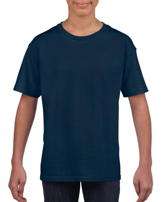 SOFTSTYLE® YOUTH T-SHIRT - Navy, #263147<br><small>UT-giB64000nv-l</small>